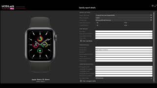 Connecting iWatch to MOBILedit Forensic [upl. by Walczak494]