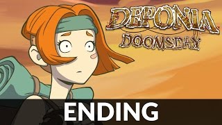 Deponia Doomsday Gameplay ENDING  PC Steam [upl. by Nashom]