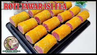 resep roti tawar goreng isi fla strobery enak bikin ketagihan [upl. by Dannel316]