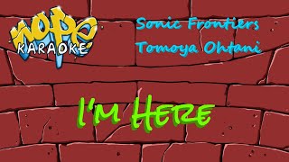 Sonic Frontiers  Im Here Karaoke [upl. by Vallery]