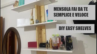 Mensole In Legno Fai Da Te  DIY Easy Shelves [upl. by Aelegna]