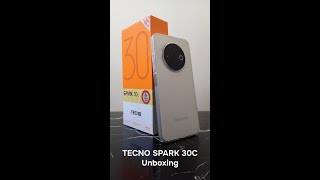 TECNO Spark 30C Unboxing [upl. by Eniamrehc185]