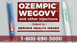 Goldwater Law Firm  Ozempic Wegovy amp others linked to SERIOUS HEALTH ISSUES 6903000 30s 2024 [upl. by Ambros]