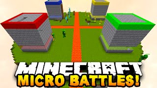 Minecraft MICRO BATTLES quotSKY PRANKquot 22  w PrestonPlayz amp Kenny [upl. by Balsam]