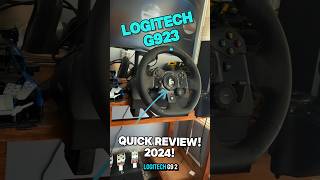 Logitech G923 Wheel Quick Review [upl. by Bahr796]