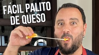 ¡¿Cómo hacer un Palito de Queso Fácil y Rápido  Receta Keto [upl. by Lazarus268]