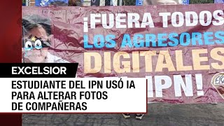 Estudiantes del IPN esperan sentencia contra Diego ‘N’ acusado de violencia digital [upl. by Ellienad]