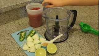 Basic Tomato Salsa Recipe [upl. by Inatirb]