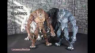 LOOSECOLLECTOR The Great Wolves MURACO and GARROS action figure review [upl. by Pendergast]