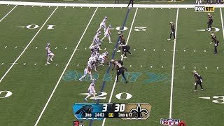 Jordan Howden picks off Youngs overthrow for Saints third takeaway [upl. by Sucramd]