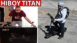 Hiboy TITAN Unboxing and First Impressions  Hiboy Electric Scooter [upl. by Khudari]