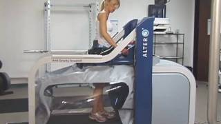 M320 AntiGravity Treadmill for Physical Therapy German  AlterG [upl. by Ailaza]