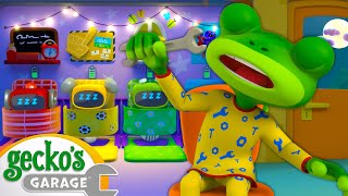 Gecko Sleepwalks  Geckos Garage  Trucks For Children  Cartoons For Kids [upl. by Maxia]