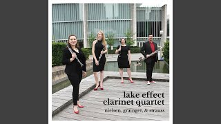 Shepherds Hey Arr for Clarinet Quartet by Erin Miesner [upl. by Siugram332]