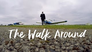 PA28 PREFLIGHT WALK AROUND [upl. by Naaitsirhc]