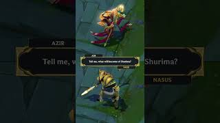 Azir Interactions Part 6  League of Legends [upl. by Icram112]