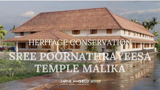 SREE POORNATHRAYEESA TEMPLE MALIKA [upl. by Ignaz]