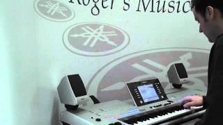 James Woodcock and the Yamaha Tyros4 Keyboard [upl. by Almeida481]