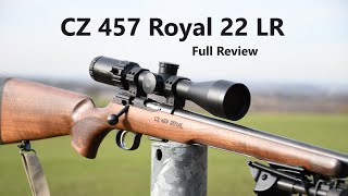 CZ 457 Royal in 22 LR Full Review and range time is the 22 LR your favourite calibre [upl. by Pia624]