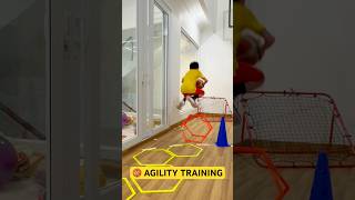 AGILITY TRAINING 🏀 SPEED ⚡️ PLYOMETRICS 💫 FOOTWORK speedandagility calisthenics exerciseathome [upl. by Cyna]