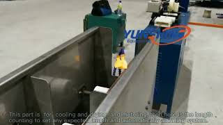 Continuous extrusion machine [upl. by Hulburt]