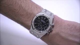 Audemars Piguet Royal Oak Chronograph 41mm Watch Review  aBlogtoWatch [upl. by Lerud]