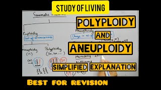 Polyploidy and Aneuploidy  Simplified Explanation  class12 NEET Crash Course 2020 [upl. by Naro]