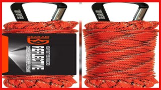 Gear AID 550 Paracord and Carabiner 7 Strand Utility Cord for Camping and Survival [upl. by Ekyt]