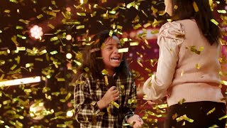 Fayth Ifil 12YearOld Wins Simon Cowell’s GOLDEN BUZZER With Proud Mary by Tina Turner [upl. by Benedick]