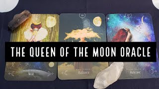 Queen of the Moon Oracle Unboxing [upl. by Auoh]