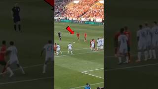 Ronaldo Insane Free Kick vs Czech Republic 🤯🔥 [upl. by Tillman811]