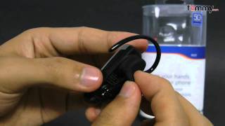 Plantronics® M20 Bluetooth Headset Review in HD [upl. by Ydnac428]