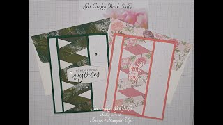 Stampin Up Wonderful World Twisted Ribbon Card [upl. by Eytteb]