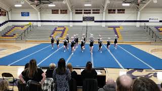 MHSAA Cheer Meet Onsted 2019 02 16 IHS round 1 [upl. by Ynoep72]