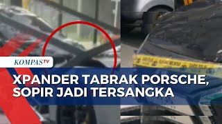 Pengemudi Xpander yang Tabrak Porsche di Showroom Jadi Tersangka Begini Kata Polisi [upl. by Derayne825]