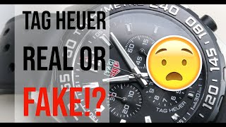 Tag Heuer Real VS Fake [upl. by Aubert]