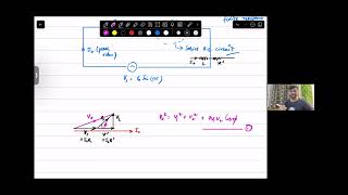 Power Loss in nonideal Inductor  Phasor Analysis  JEE Advanced [upl. by Alonso321]