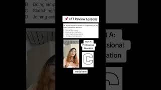 LET 22 Review Lesson 13 [upl. by Iznyl]