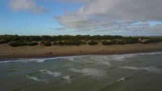 Monte Hermoso  Playas del Balneario Sauce Grande  HD [upl. by Atinrahc298]