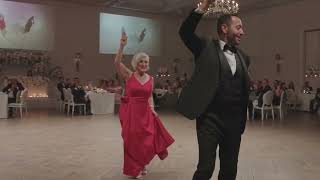 Mother Son Wedding Dance Surprise  Gilaki Persian Farsi Aha Bogoo [upl. by Joellen]