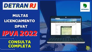 🔸 IPVA 20232024 🔸 DETRAN RJ  Multas Licenciamento Boletos e DPVAT ™ [upl. by Ostap328]