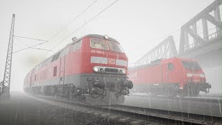 Train Sim World 4 DB BR 218 V160 Hauptstrecke Hamburg  Lübeck PZB SIFA PS5 Gameplay [upl. by Hyatt232]