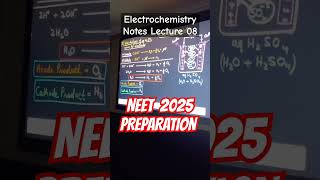 Electrolysis of aq H2SO4 Using Pt electrode azhansir chemistry electrolysis neet azhansir [upl. by Tenaej]