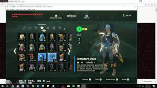 Zelda BOTW save editor modificando el juego a gusto para el CEMU 18 [upl. by Colpin]