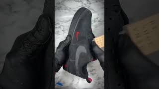 Nike Air Force 1 Restoration and Black Suede Dye [upl. by Goodwin773]