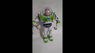 Antigo Boneco Buzz Lightyear  Marca Hasbro 2001 Disney Pixar [upl. by Guarino374]