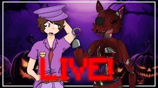 🔴LIVE  HAPPY HALLOWEEN🎃  FNAF WORLD [upl. by Firman]