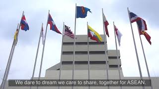 ASEAN Anthem with lyrics ASMAM 2019 [upl. by Ettedanreb]