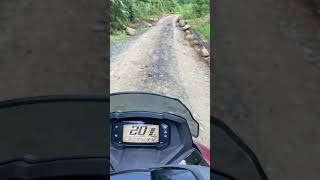 Burgman off roadone hand drive… kut khing khat a kawngchhia a scooter khalh😀 [upl. by Nosoj754]