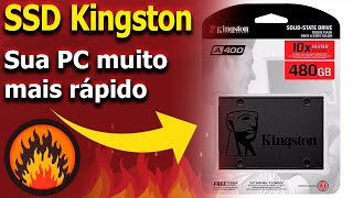 SSD Kingston 480Gb A400  Revivendo seu PC antigo [upl. by Mcdougall]